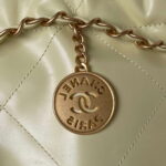 chanel 22 bag as4486 small handbag shiny calfskin yellow with gold 004 luxibags.ru .jpg