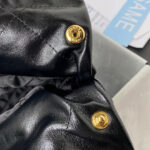 chanel 22 handbag as3261 shiny calfskin gold tone metal black logo gold 08 luxibags.ru .jpg