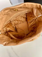 chanel 22 handbag as3261 shiny calfskin gold tone metal camel 07 luxibags.ru .jpg