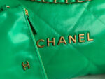 chanel 22 handbag as3261 shiny calfskin gold tone metal green 03 luxibags.ru .jpg
