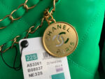 chanel 22 handbag as3261 shiny calfskin gold tone metal green 04 luxibags.ru .jpg