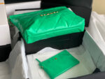 chanel 22 handbag as3261 shiny calfskin gold tone metal green 06 luxibags.ru .jpg