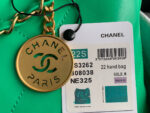 chanel 22 handbag as3262 shiny calfskin gold tone metal green 04 luxibags.ru .jpg