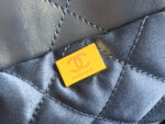 chanel 22 handbag as3262 shiny calfskin gold tone metal navy blue 09 luxibags.ru .jpg