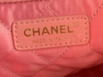 chanel 22 handbag as3262 shiny calfskin gold tone metal pink 08 luxibags.ru .jpg