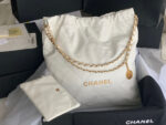 chanel 22 handbag as3262 shiny calfskin gold tone metal white 02 luxibags.ru .jpg