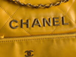 chanel 22 handbag as3262 shiny calfskin gold tone metal yellow 03 luxibags.ru .jpg