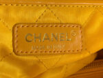 chanel 22 handbag as3262 shiny calfskin gold tone metal yellow 08 luxibags.ru .jpg