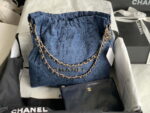chanel 22 handbag gold tone metal canvas as3260 blue denim 002 luxibags.ru .jpg