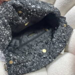 chanel 22 handbag gold tone metal canvas as3260 gray 007 luxibags.ru .jpg