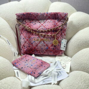 chanel 22 handbag gold tone metal canvas as3260 pink 001 luxibags.ru .jpg
