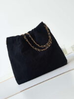 chanel 22 handbag shiny as3261 black velvet gold 005 luxibags.ru .jpg