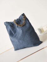 chanel 22 handbag shiny as3261 navy blue velvet gold 004 luxibags.ru .jpg