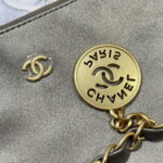 chanel 22 handbag shiny calfskin as3261 gray silver 006 luxibags.ru .jpg