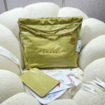 chanel 22 handbag shiny calfskin as3261 light green 001 luxibags.ru .jpg