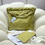 chanel 22 handbag shiny calfskin as3261 light green 002 luxibags.ru .jpg