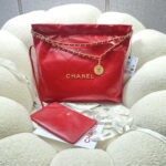 chanel 22 handbag shiny calfskin as3261 red 001 luxibags.ru .jpg