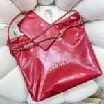 chanel 22 handbag shiny calfskin as3261 red 004 luxibags.ru .jpg