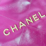 chanel 22 handbag shiny calfskin as3261 rose red 005 luxibags.ru .jpg