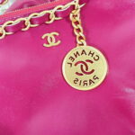 chanel 22 handbag shiny calfskin as3261 rose red 006 luxibags.ru .jpg