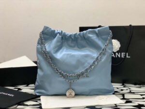 chanel 22 handbag shiny calfskin gold as3261 light blue silver 001 luxibags.ru .jpg