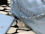 chanel 22 handbag shiny calfskin gold as3261 light blue silver 005 luxibags.ru .jpg