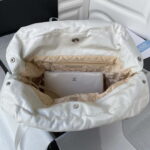 chanel 22 handbag shiny calfskin gold as3261 white with silver logo 005 luxibags.ru .jpg
