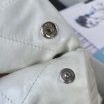 chanel 22 handbag shiny calfskin gold as3261 white with silver logo 007 luxibags.ru .jpg