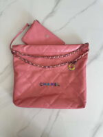 chanel 22 handbag shiny pink calfskin as3261 with symphony hardware 001 luxibags.ru .jpg