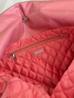 chanel 22 handbag shiny pink calfskin as3261 with symphony hardware 008 luxibags.ru .jpg