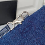chanel 22 handbag slive tone metal canvas as3260 blue denim 005 luxibags.ru .jpg