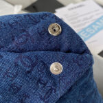chanel 22 handbag slive tone metal canvas as3260 blue denim 007 luxibags.ru .jpg