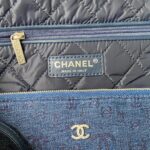 chanel 22 handbag slive tone metal canvas as3260 blue denim 008 luxibags.ru .jpg