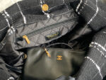 chanel 22 large handbag as3262 clothes gold tone metal black 07 luxibags.ru .jpg