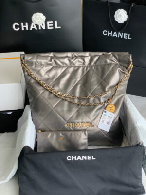 chanel 22 large handbag as3262 shiny calfskin gold tone metal ruthenium 01 luxibags.ru .jpg
