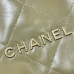 chanel 22 large handbag shiny calfskin as3262 light green 005 luxibags.ru .jpg