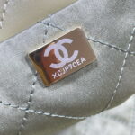 chanel 22 large handbag shiny calfskin as3262 light green 008 luxibags.ru .jpg