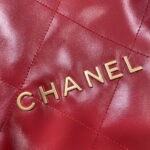 chanel 22 large handbag shiny calfskin as3262 red 005 luxibags.ru .jpg