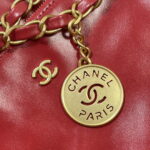 chanel 22 large handbag shiny calfskin as3262 red 006 luxibags.ru .jpg