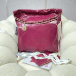 chanel 22 large handbag shiny calfskin as3262 rose red 002 luxibags.ru .jpg