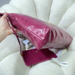 chanel 22 large handbag shiny calfskin as3262 rose red 003 luxibags.ru .jpg