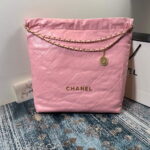 chanel 22 large handbag shiny calfskin gold as3262 010 luxibags.ru .jpg