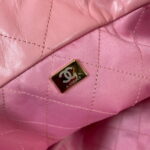 chanel 22 large handbag shiny calfskin gold as3262 017 luxibags.ru .jpg