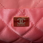 chanel 22 mini handbag as3980 shiny calfskin gold tone metal chanel 22 as3980 mini handbag shiny calfskin silver tone metal pink 009 luxibags.ru .jpg