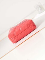 chanel 22 mini handbag as3980 shiny calfskin gold tone metal chanel 22 as3980 mini handbag shiny calfskin silver tone metal red 006 luxibags.ru .jpg
