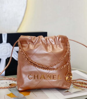 chanel 22 mini handbag as3980 shiny calfskin gold tone metal chanel 22 mini handbag as3980 shiny calfskin gold tone metal copper 001 luxibags.ru .jpg