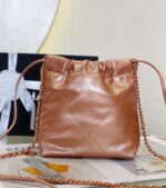 chanel 22 mini handbag as3980 shiny calfskin gold tone metal chanel 22 mini handbag as3980 shiny calfskin gold tone metal copper 003 luxibags.ru .jpg