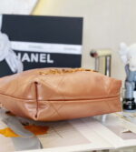 chanel 22 mini handbag as3980 shiny calfskin gold tone metal chanel 22 mini handbag as3980 shiny calfskin gold tone metal copper 004 luxibags.ru .jpg