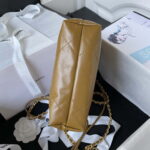 chanel 22 mini handbag as3980 shiny calfskin gold tone metal marigold 004 luxibags.ru .jpg