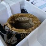 chanel 22 mini handbag as3980 shiny calfskin gold tone metal marigold 006 luxibags.ru .jpg